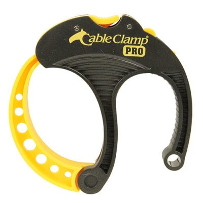 Cable Clamp Pro 2, Charcoal, PK 4