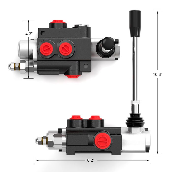 Hydraulic Directional Double Acting Control Monoblock Valve