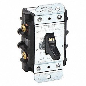 50A 2 Pole Standard Toggle - Manual AC Motor Controller/Disconnect