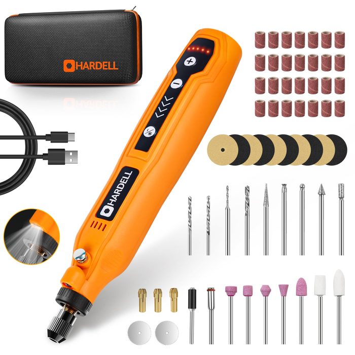 Mini Cordless Rotary Tool, 5-Speed and USB