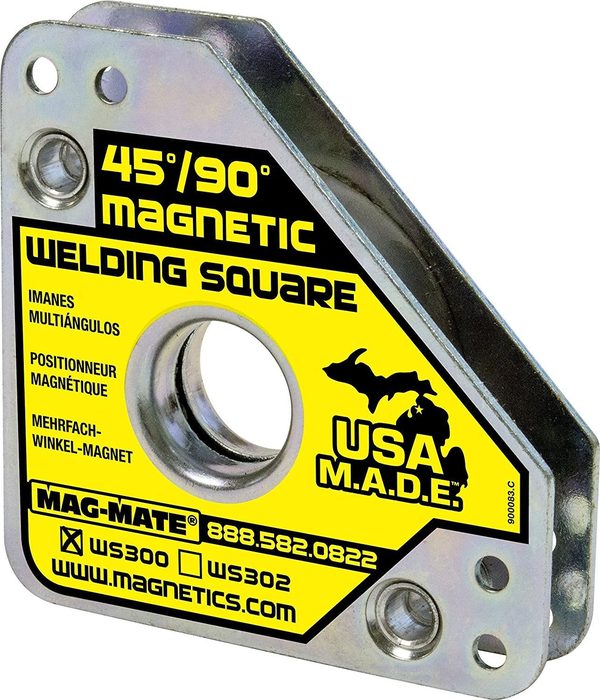 Compact Magnetic Welding Square with 55 lb Capacity