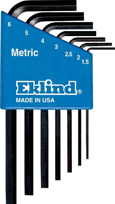 Hex-L Key Allen Wrench Set, Metric MM