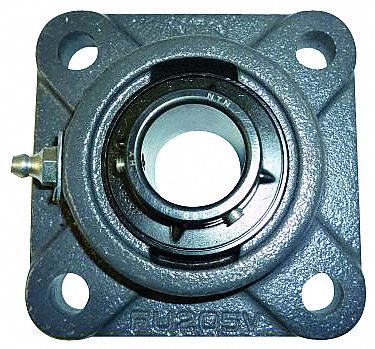 Radial Ball 4 Bolt Flange Bearing, 5/8 in Bore