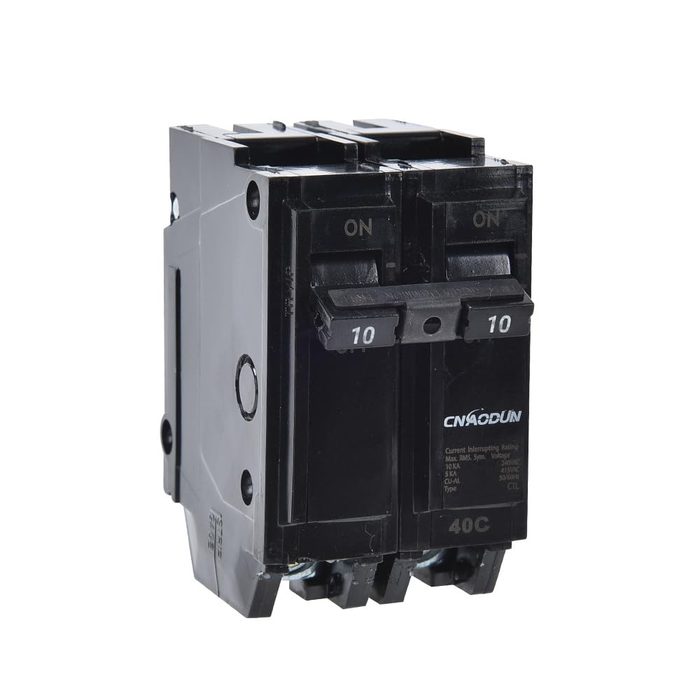 Circuit Breaker, 10 Amp, 2 Pole