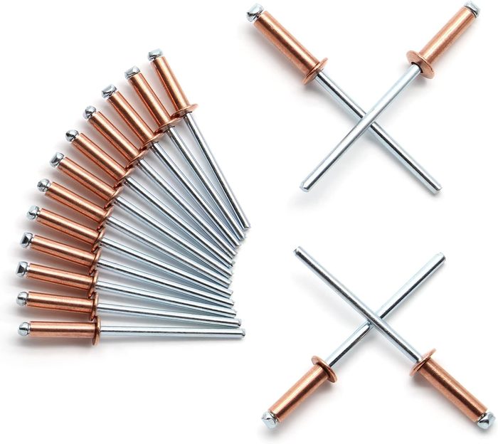Red Copper Pop Rivets