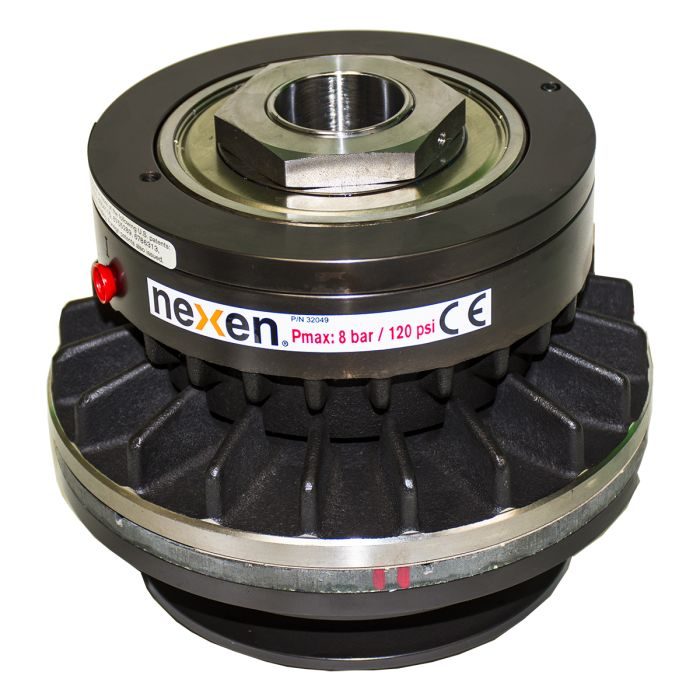 FWCB .750 Pilot Mount Driven Shaft Mounted, Straight Bore, Single Piston, Air Engaged, Clutch Brake