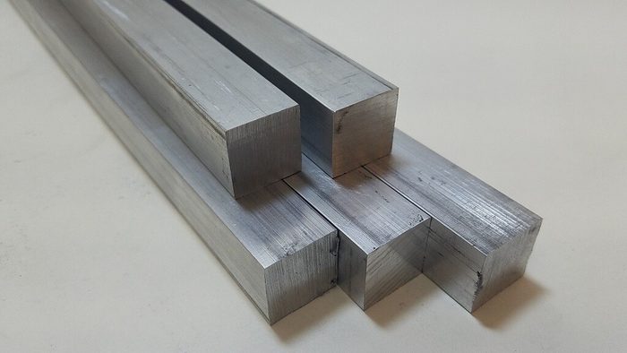 2-3/4" x 12' 6061 Aluminum Square Bar