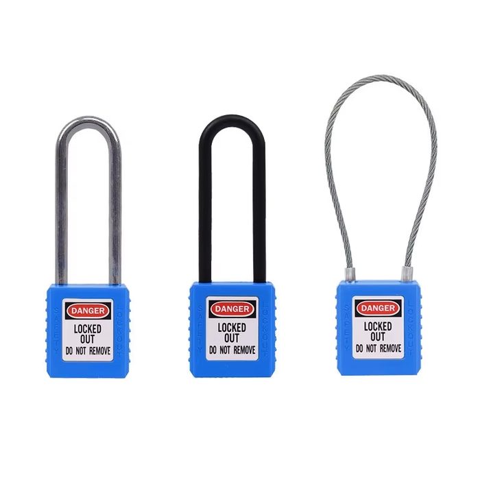 25mm Steel Shackle Safety Padlock