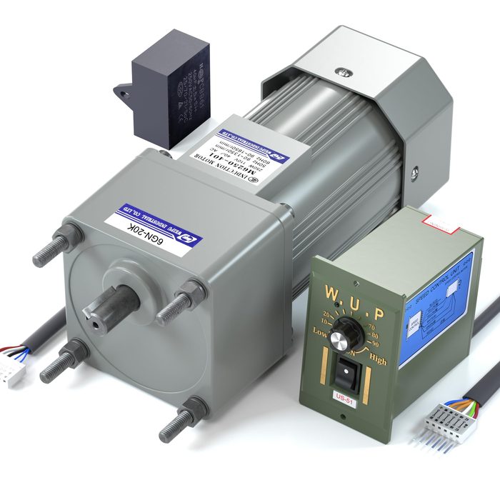 AC Motor + Gear Box