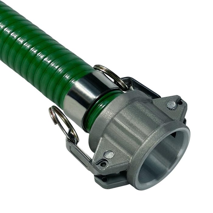 Heavy Duty Green PVC Suction Hose Assembly