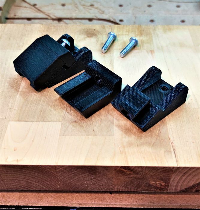 CNC Router Toe Clamp Kit, 4 clamps