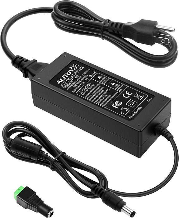 Universal Power Supply Adapter AC DC 24V 2A