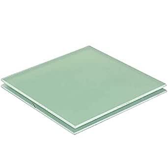 3x200x200mm Green FR4 Epoxy Sheet Resin Glass Fiber Insulation Plate