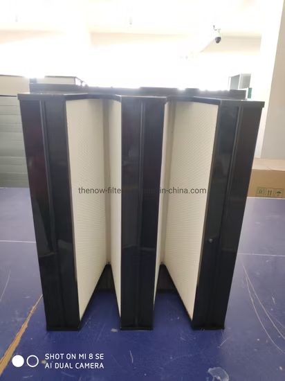 EPA/HEPA Filters with V-Shaped Pleat Packages
