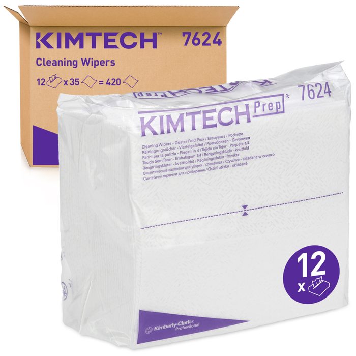 Kimtech Pure® Waterless Cleanroom Wipers