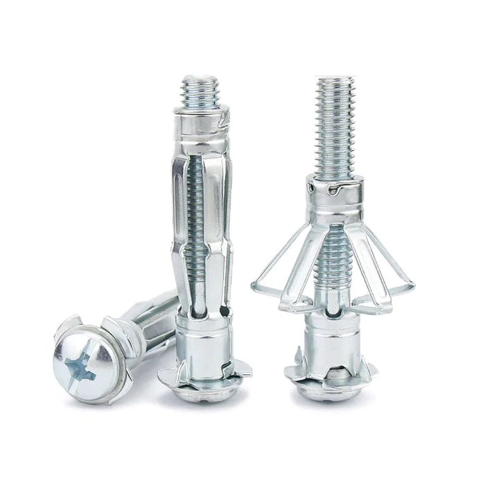 Drywall Anchor Plasterboard Cavity Plug Dowel Hollow Wall Anchor Molly for Ceiling Expansion Screws Gypsum Board Holes