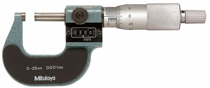 Digit Counter Outside Micrometer