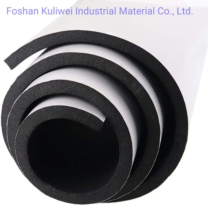 Self-adhesive Closed Cell EPDM Foam Rubber Sheet
