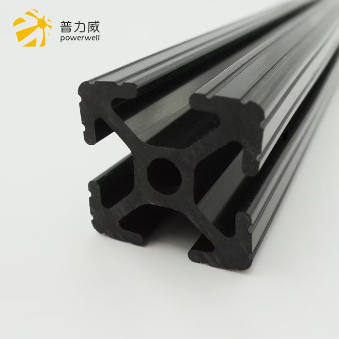 Rigid Lightweight Plastic T Slot 2020 Profile