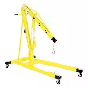 Shop Crane Engine Hoist with Folding Legs
