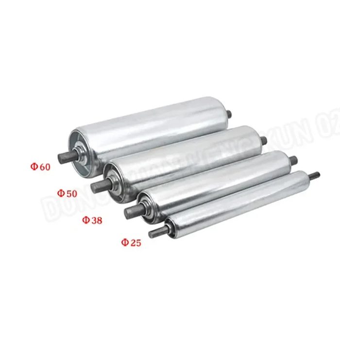 Galvanized Axis Non-powered Conveyor Rollers
