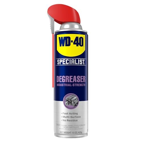 Industrial Strength Degreaser for Metal Parts and Machinery