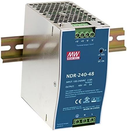 DIN Rail 240W 48V 5A AC DC SMPS