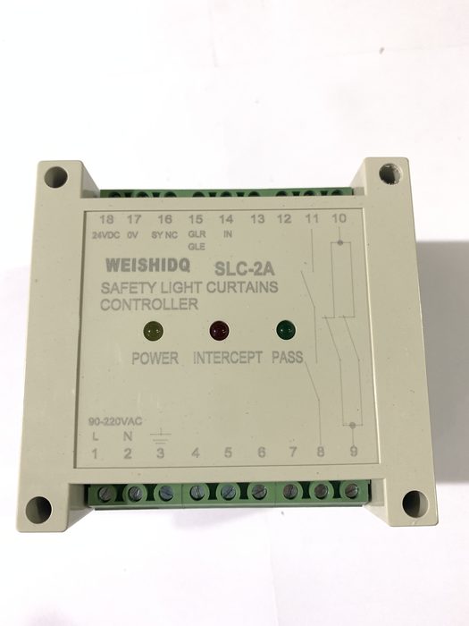 Safety Light Curtain Controller SLC-2A DIN Rail Machine