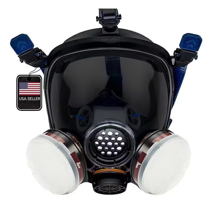 Full Face Protective Gas Smoking Respirator Mask