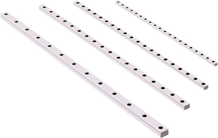 MGN7 MGN9 MGN12 MGN15 Linear Guide MGN Miniature Linear Rail without Slider Block