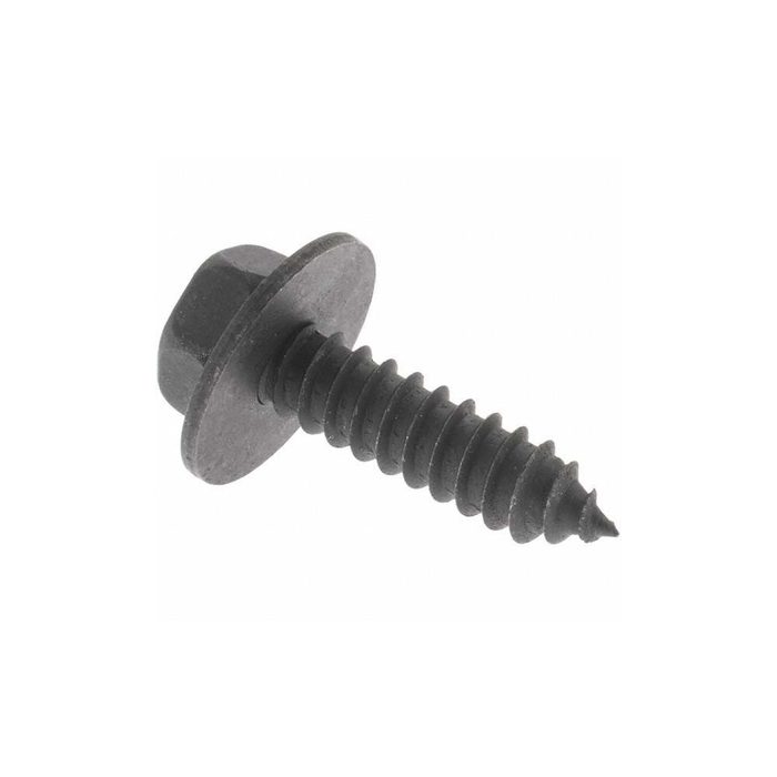 Sheet Metal Screw, M6.3, Hex Head, Hex Drive, 25.00 mm