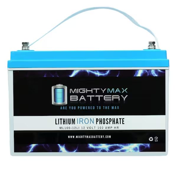 12V 100AH Deep Cycle Lithium Battery