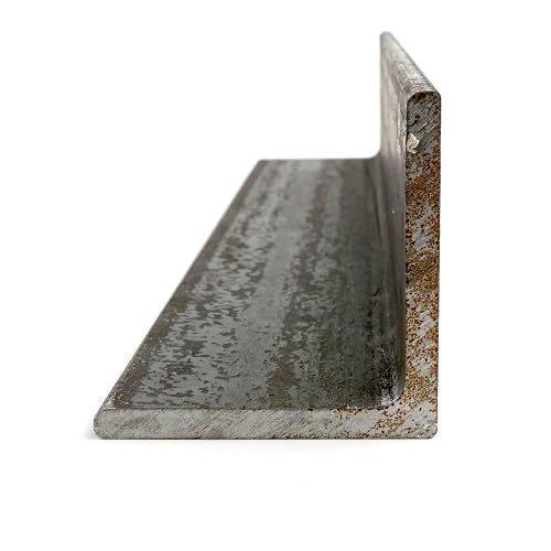 316 Stainless Steel Angle, Unpolished (Mill) Finish, ASTM