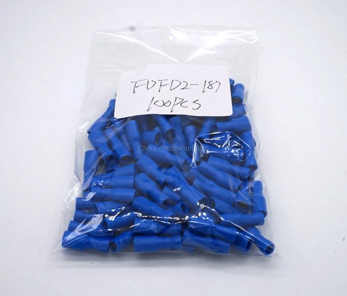 Female Spade Crimp Insulated Terminal, 4.8mm, 16-14AWG