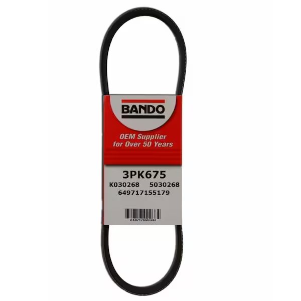 Serpentine Belt 3PK675