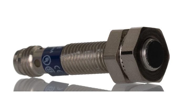 Inductive Cylindrical Proximity Sensor, 13 mm Dia., M8, 3 Wires