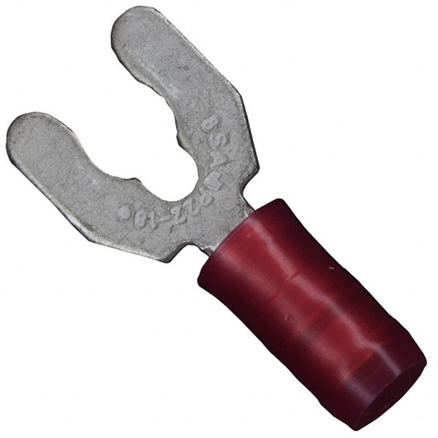 Red 8 Stud Spade Terminal Connector Crimp 16-22 AWG