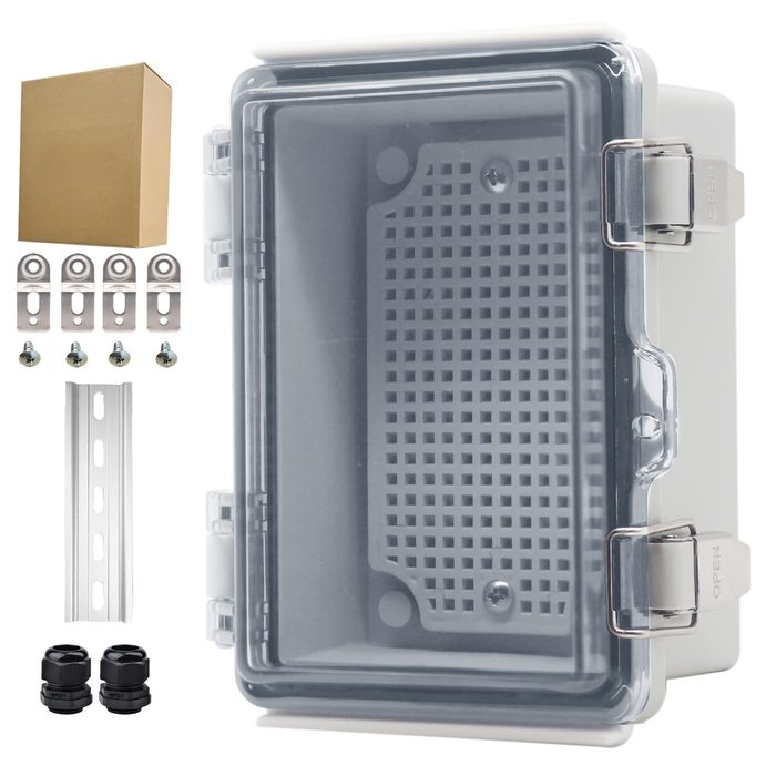 Waterproof Electrical Box with Mounting Plate