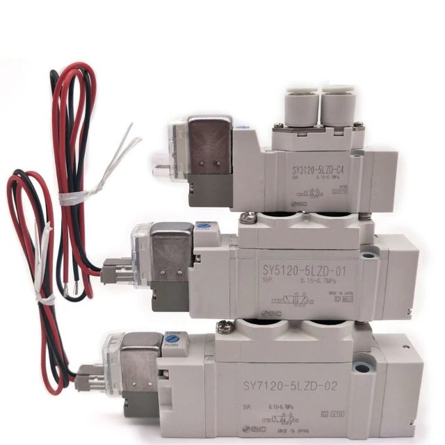 Valve, 5 Port, Rubber Seal, 2 Position, 24VDC