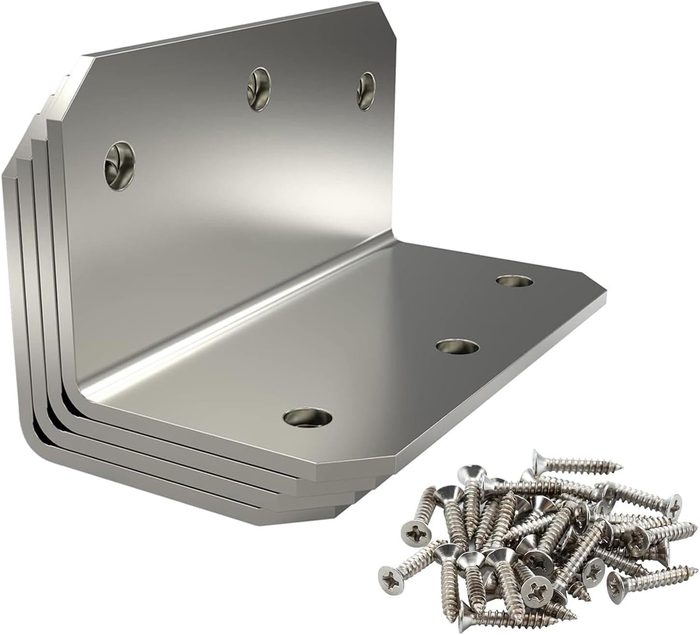 4 Inch L Right Angle Bracket