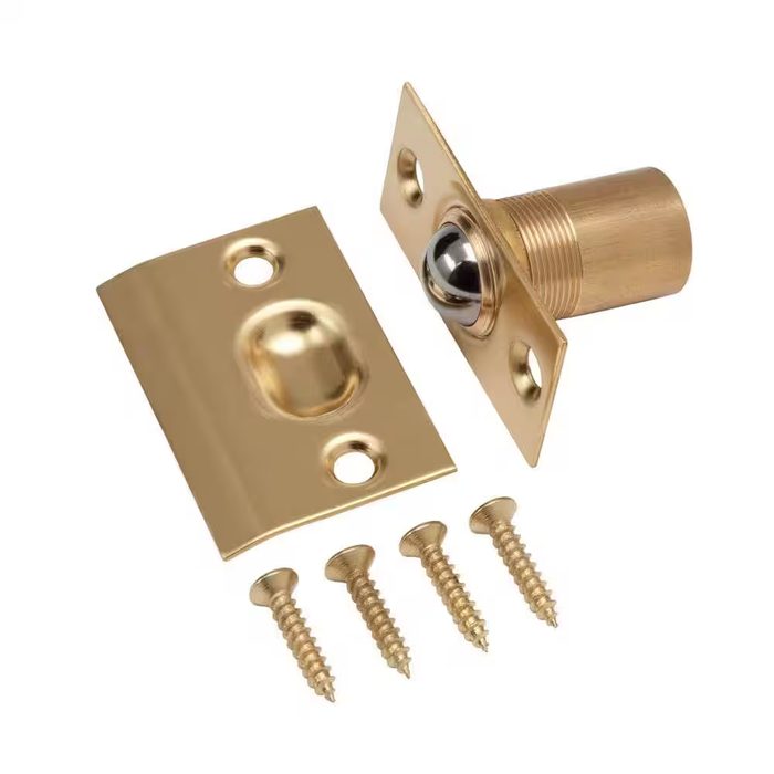 Solid Brass Adjustable Ball Catch Latch