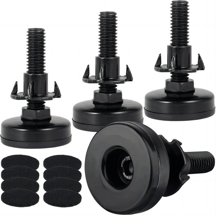 Furniture Levelers with Threaded Inserts
