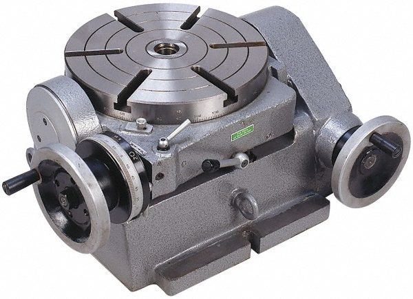 Horizontal Tilting Rotary Machining Table