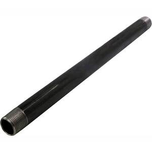 3/4 in. x 10 ft. Black Steel Pipe