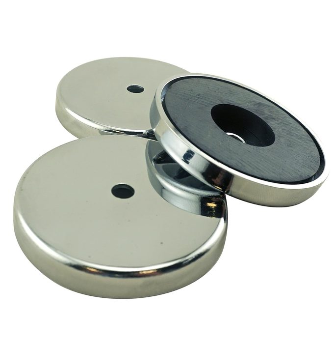 Ceramic Round Base Magnet with Knob