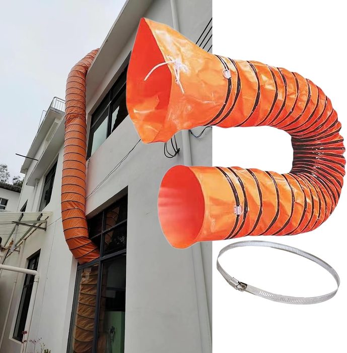 Flexible Ducting Wire PVC Air Duct Exhaust Blower Tube