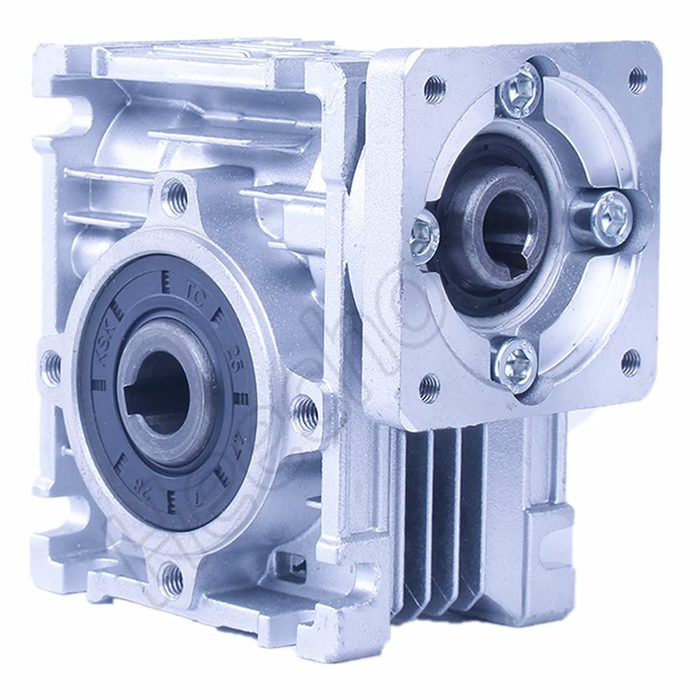 NMRV-030 Worm Gear Gearbox Speed Reducer Ratio 10:1 for Stepper Motor