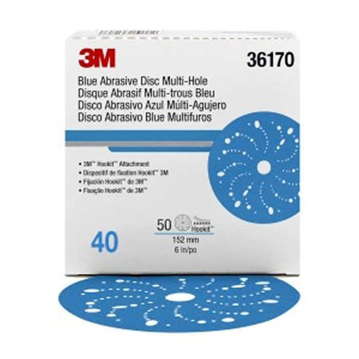Blue Hook & Loop Sanding Discs