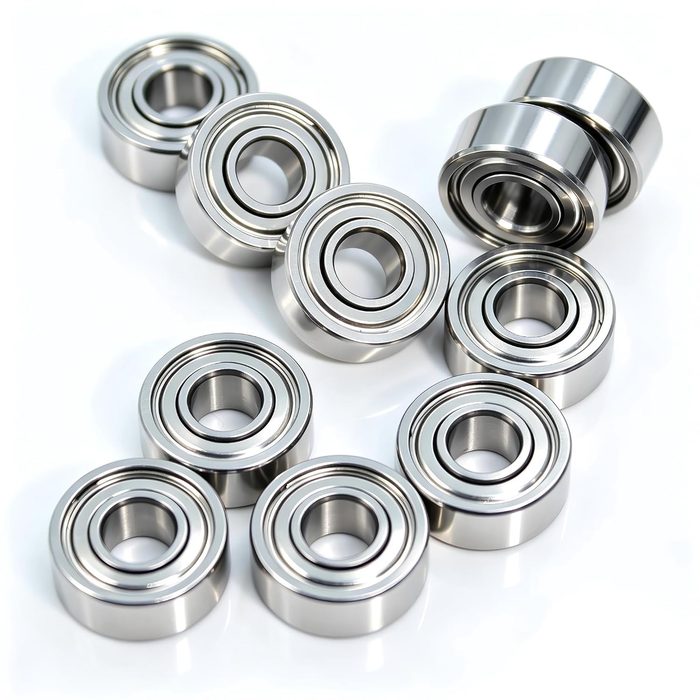 MR63-ZZ Deep Groove Ball Bearings - 3x6x2.5mm Double Shielded Micro Bearings