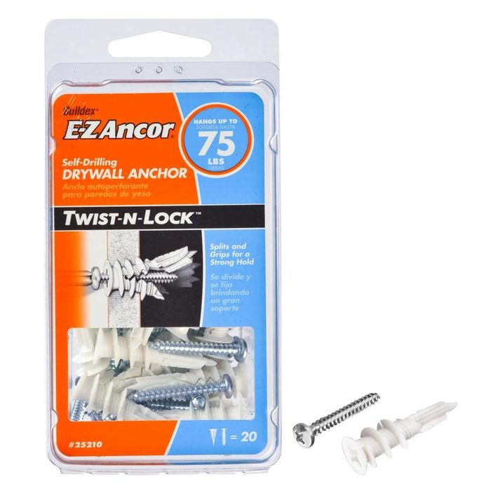Twist-N-Lock Drywall Anchors